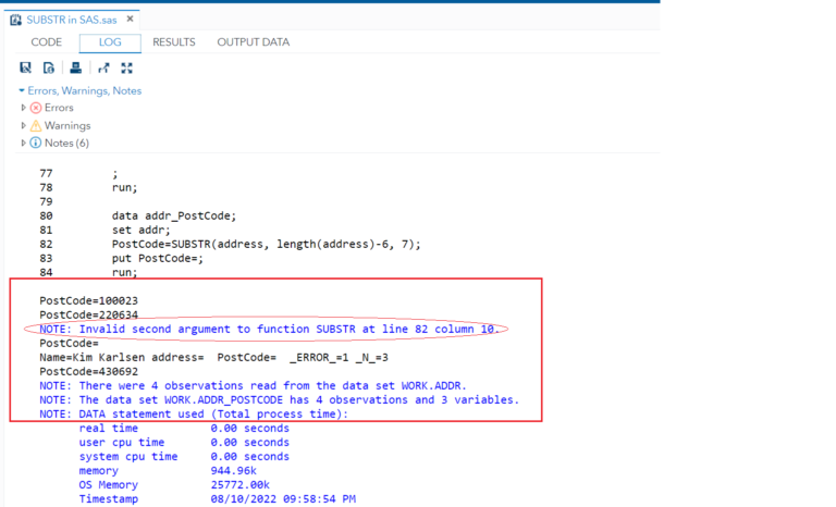 Sas Count Non Missing Character Values