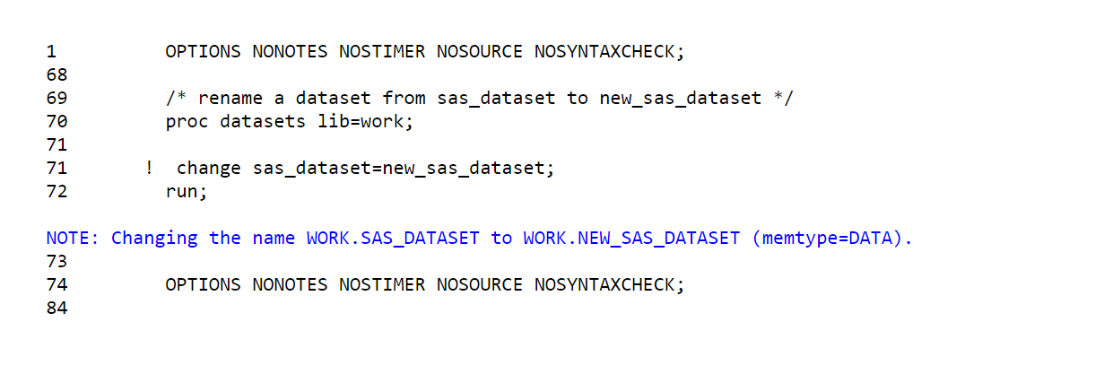 How To Rename SAS Datasets (In #3 Simple Ways) - Learn SAS Code