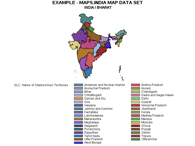 Create INDIA Country Map in SAS