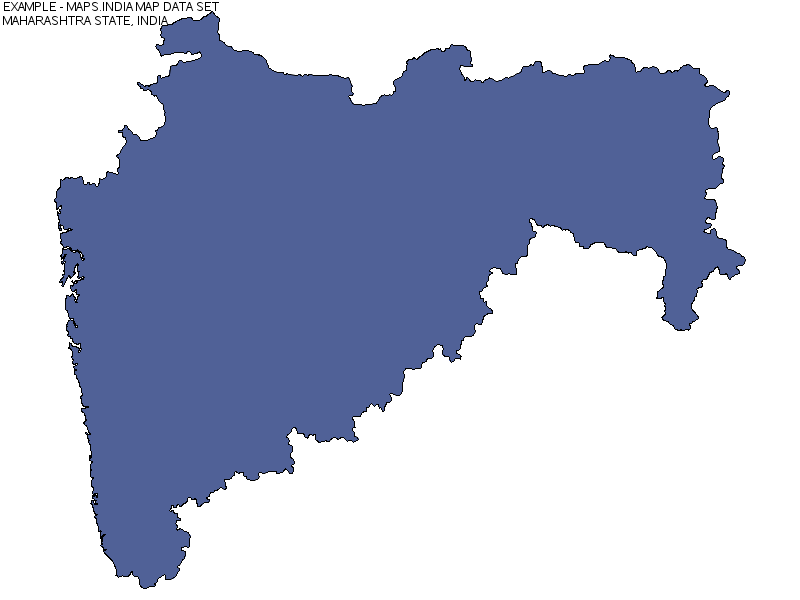 Create Maharashtra State Map using SAS code