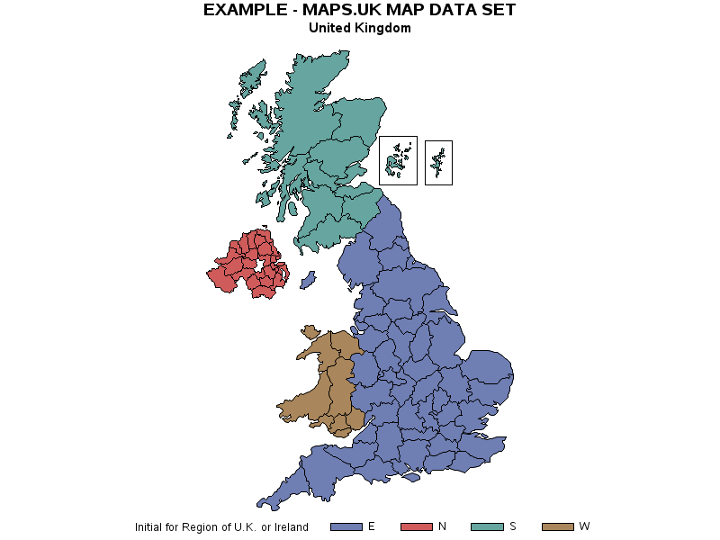 Create UK Map in SAS
