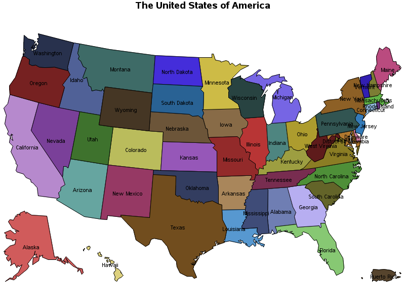 Create USA Map in SAS Studio