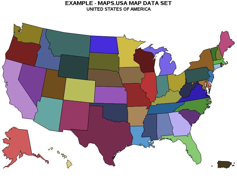 Create USA Map using SAS Code
