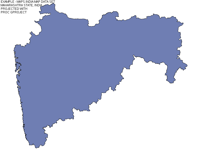 Create map using proc gproject in SAS