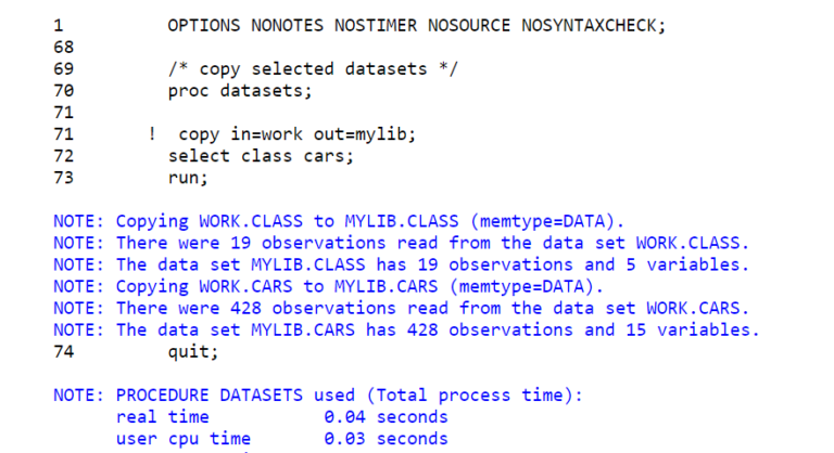 PROC DATASETS In SAS [ #7 Use Cases With Examples] - Learn SAS Code