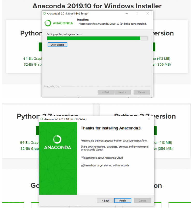 Download and Install Python Anaconda step 3