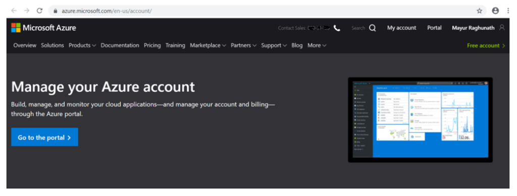 Manage Your Azure Account