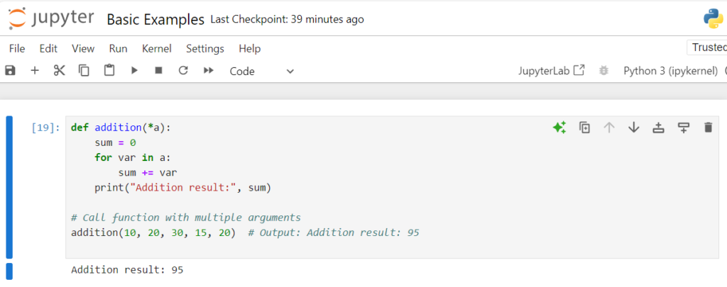 Python Variable-Length or Arbitrary Arguments